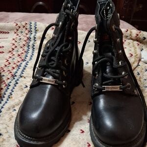 Black Combat Boots